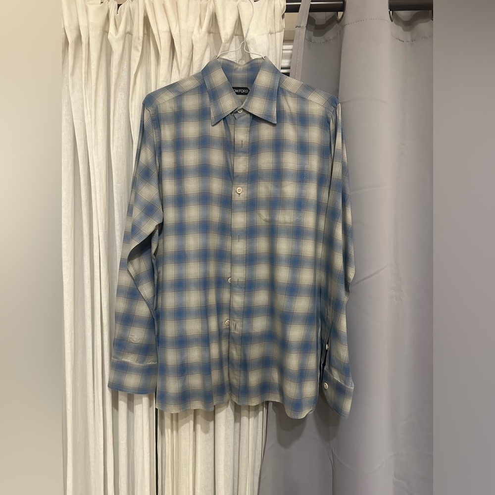 Men’s Designer Tom Ford Button Up